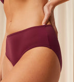 Majtki kąpielowe TRIUMPH Dół Bikini Mix Match Midi 40 L Bordowe Figi