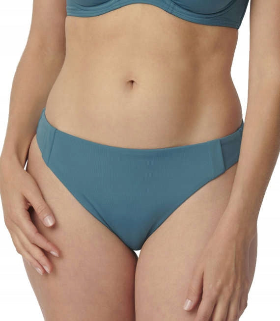 Dół Bikini Triumph Solid Splashes 2.0 Tai 44 Niebieskie Figi Kąpielowe