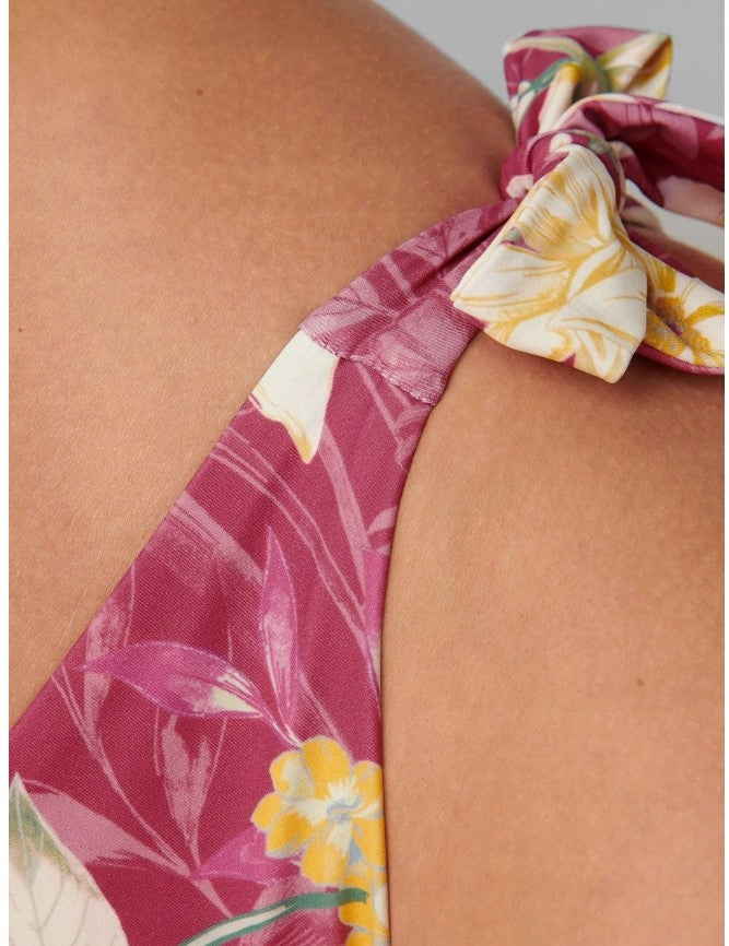 Dół Bikini Triumph Botanical Leaf Tai 40 Figi Wiązane Kwiaty Liście