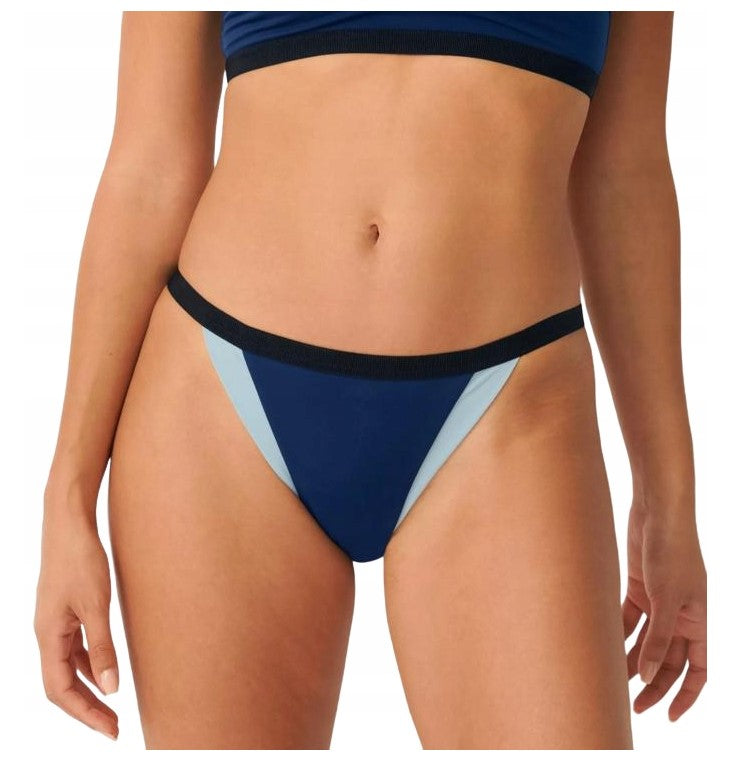 Majtki Kąpielowe Dół Bikini SLOGGI SHORE BLUE ACARA TANGA