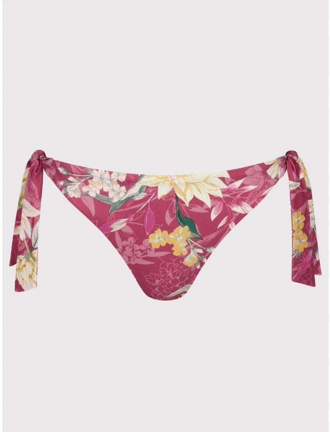 Dół Bikini Triumph Botanical Leaf Tai 40 Figi Wiązane Kwiaty Liście