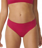 Majtki Kąpielowe Bikini SLOGGI SHORE FLOWER HORN HIGH LEG r.S/36 DWUSTRONNE