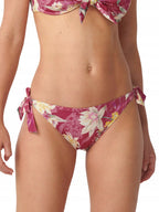 Dół Bikini Triumph Botanical Leaf Tai 40 Figi Wiązane Kwiaty Liście