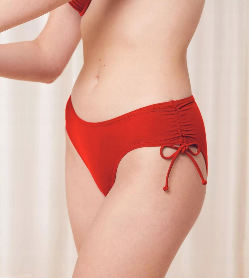 Majtki Kąpielowe TRIUMPH Dół Bikini Summer Allure Midi 36 S Figi Troczki