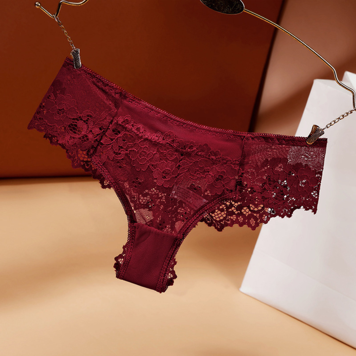 5-PAK A&B Intimates Midnight Charm – koronkowe figi (Zestaw 5 kolorów)
