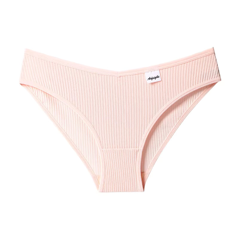 3-PAK A&B Intimates Ribbed Essential – figi bawełniane (Zestaw 3 kolorów)