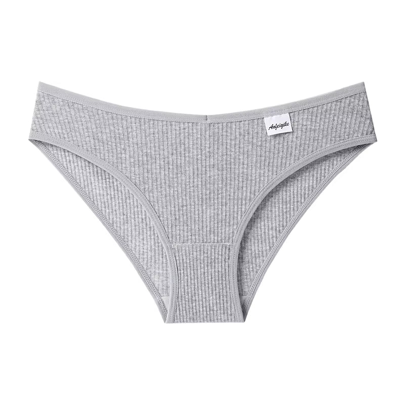 3-PAK A&B Intimates Ribbed Essential – figi bawełniane (Zestaw 3 kolorów)