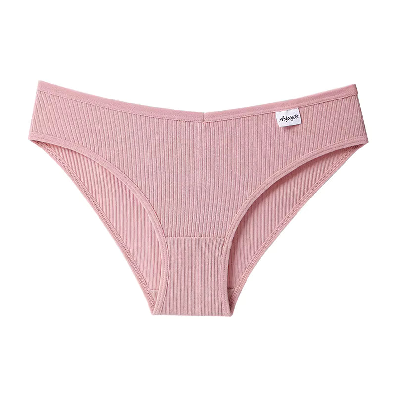 3-PAK A&B Intimates Ribbed Essential – figi bawełniane (Zestaw 3 kolorów)
