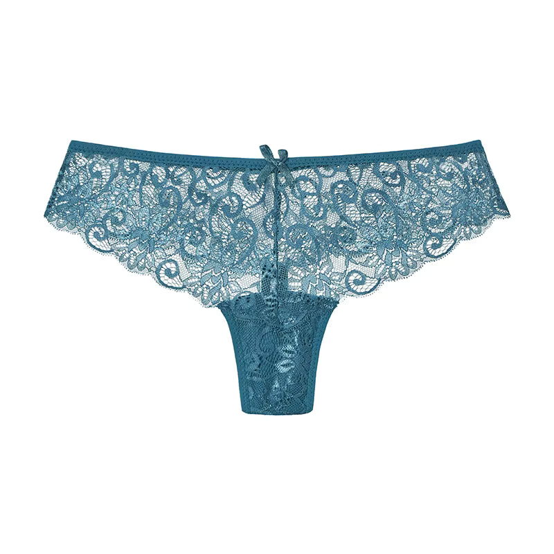 5-PAK A&B Intimates Sensual Lace – koronkowe stringi/figi (Zestaw 5 kolorów)