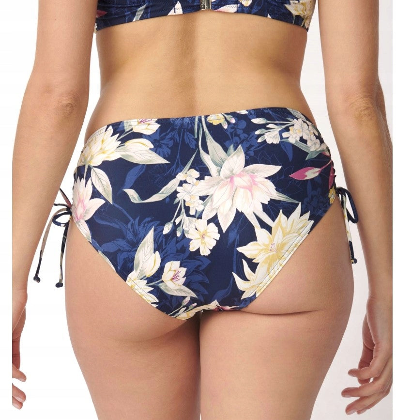 Dół Bikini Figi Triumph Botanical Leaf Midi 36 S Granat Liście